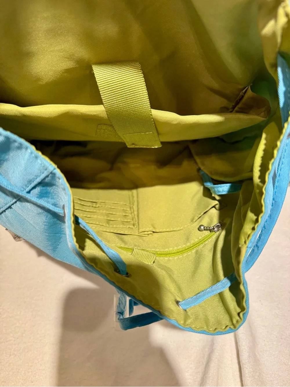 Baggallini Bright Turquoise Nylon  Backpack